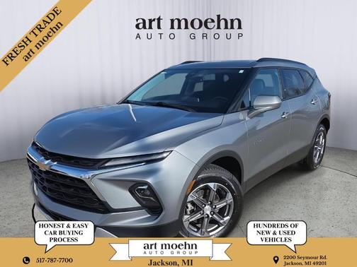 Sterling Gray Metallic 2023 Chevrolet Blazer 2LT
