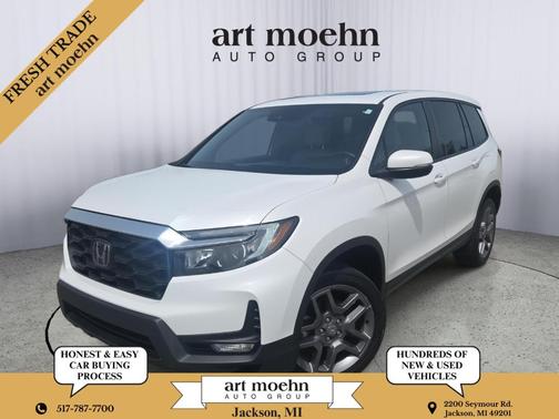 Platinum White Pearl 2023 Honda Passport EX-L