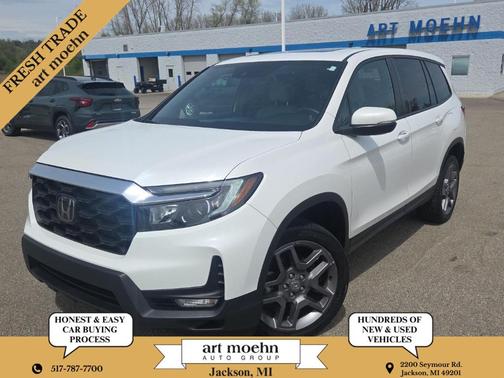 Platinum White Pearl 2023 Honda Passport EX-L