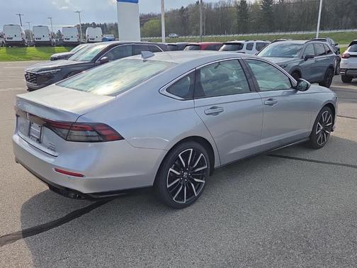 Solar Silver Metallic 2026 Honda Accord Hybrid Touring