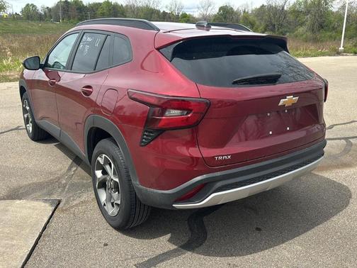 Crimson Metallic 2025 Chevrolet Trax LT