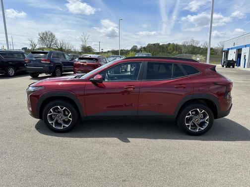 Crimson Metallic 2025 Chevrolet Trax LT