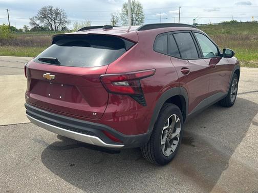 Crimson Metallic 2025 Chevrolet Trax LT