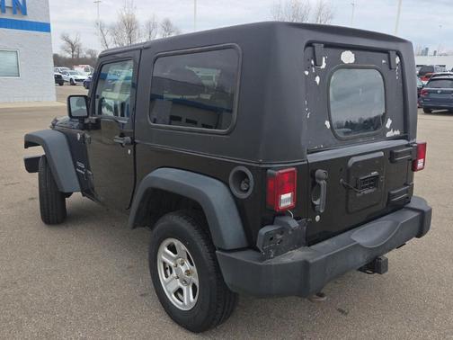 Black 2012 Jeep Wrangler Sport
