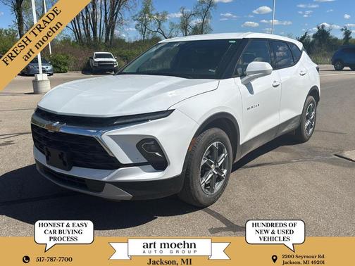 Summit White 2025 Chevrolet Blazer LT