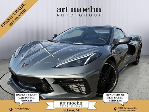 Gray Metallic 2024 Chevrolet Corvette Stingray w/2LT