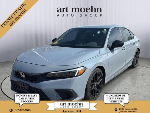 Sonic Gray Pearl 2024 Honda Civic Sport