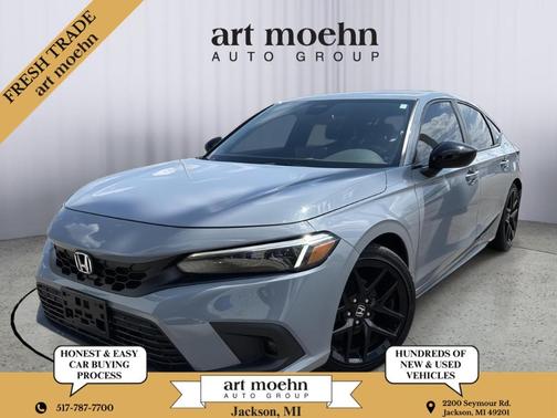 Sonic Gray Pearl 2024 Honda Civic Sport