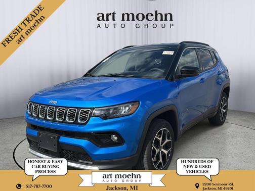 Hydro Blue Pearlcoat 2025 Jeep Compass Limited