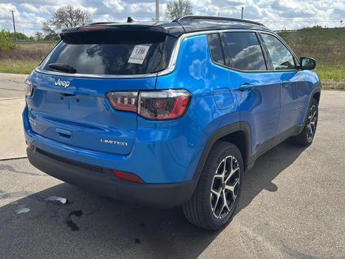 Hydro Blue Pearlcoat 2025 Jeep Compass Limited