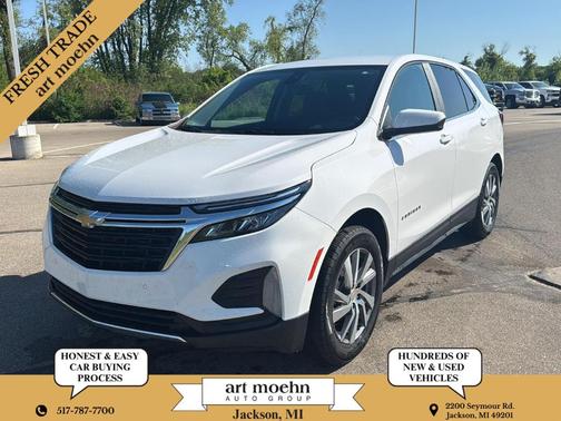 Summit White 2023 Chevrolet Equinox 1LT