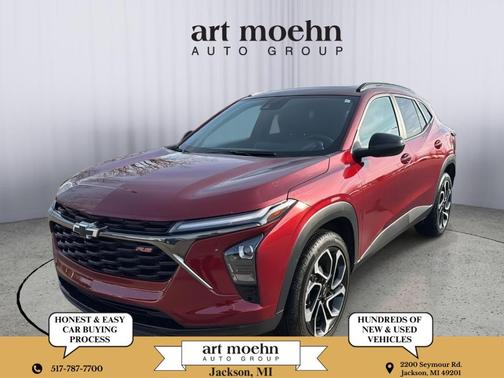 Crimson Metallic 2024 Chevrolet Trax 2RS