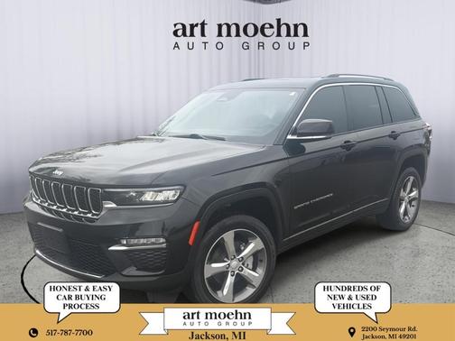 Diamond Black 2022 Jeep Grand Cherokee Limited