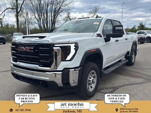 Summit White 2024 GMC Sierra 2500 Pro