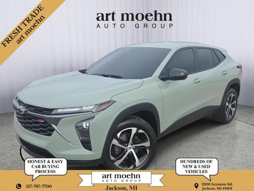 Green 2024 Chevrolet Trax 1RS