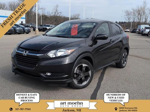 Milano Red 2018 Honda HR-V EX