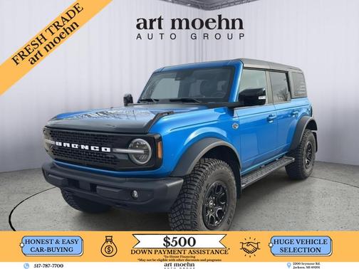 Velocity Blue Metallic 2021 Ford Bronco Wildtrak