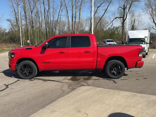 Flame Red Clearcoat 2021 RAM 1500 Big Horn