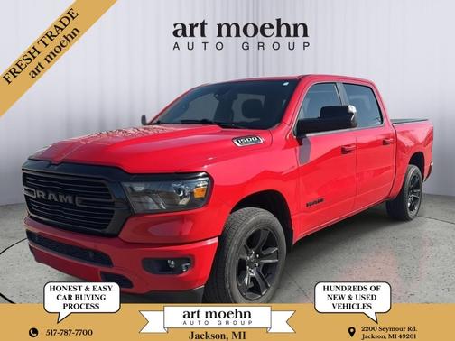 Flame Red Clearcoat 2021 RAM 1500 Big Horn