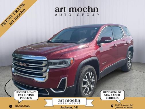 Red Quartz Tintcoat 2020 GMC Acadia SLE