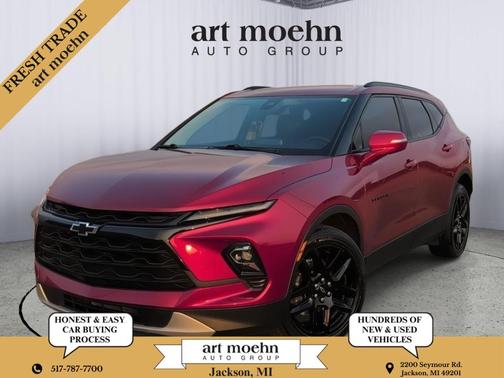 Radiant Red 2023 Chevrolet Blazer 3LT
