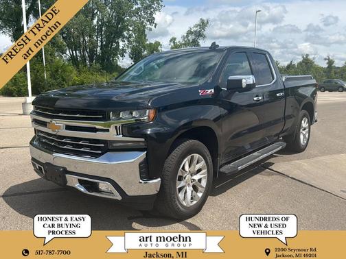 Black 2019 Chevrolet Silverado 1500 LTZ