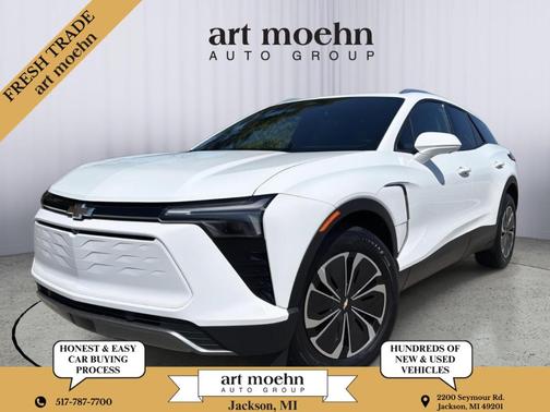 Summit White 2024 Chevrolet Blazer EV LT