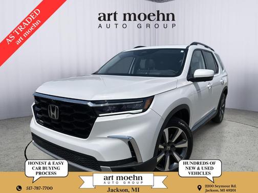 Platinum White Pearl 2025 Honda Pilot Elite