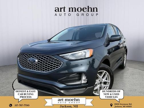 Stone Blue Metallic 2024 Ford Edge SEL