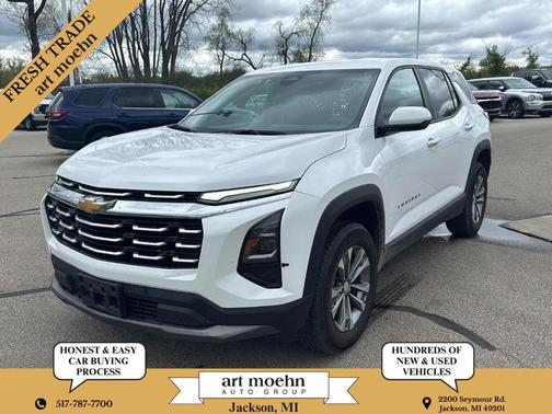 Summit White 2025 Chevrolet Equinox LT