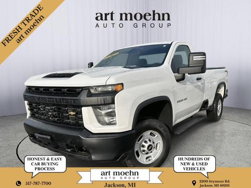 Summit White 2021 Chevrolet Silverado 2500 WT