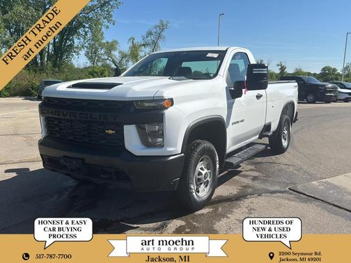 Summit White 2021 Chevrolet Silverado 2500 WT