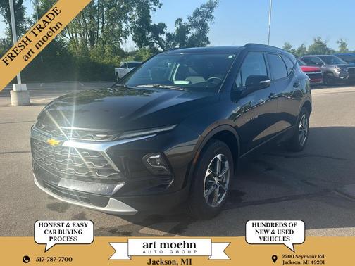 Black 2024 Chevrolet Blazer LT