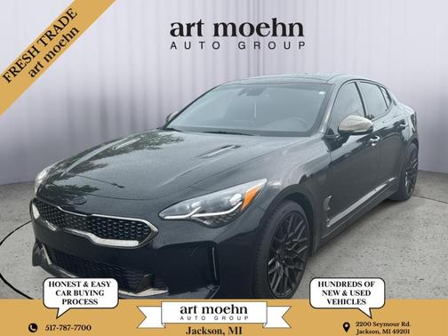 Aurora Black 2021 Kia Stinger GT1