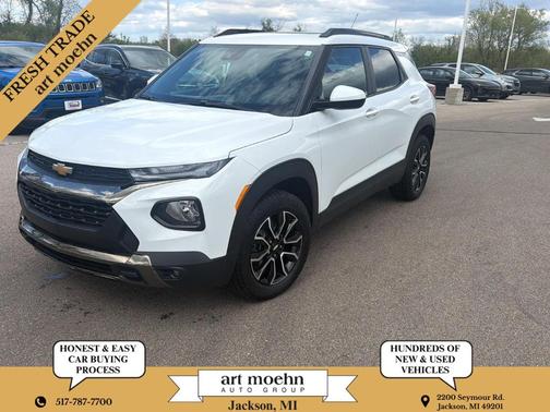 Summit White 2023 Chevrolet Trailblazer ACTIV
