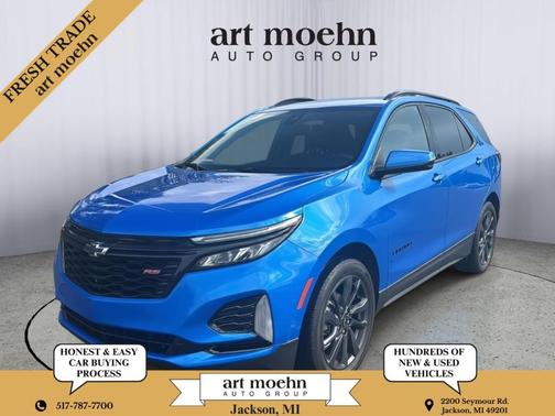 Rip Tide Blue 2024 Chevrolet Equinox RS