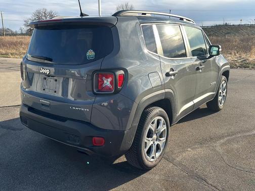 Sting Gray Clearcoat 2020 Jeep Renegade Limited