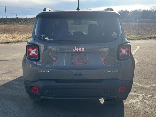 Sting Gray Clearcoat 2020 Jeep Renegade Limited