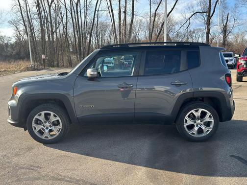 Sting Gray Clearcoat 2020 Jeep Renegade Limited