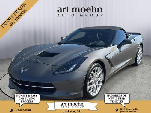Shark Gray Metallic 2015 Chevrolet Corvette Stingray