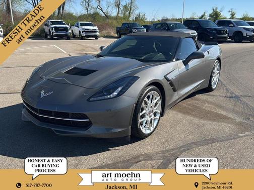 Shark Gray Metallic 2015 Chevrolet Corvette Stingray