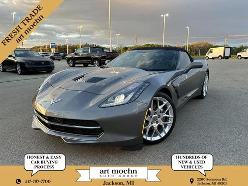 Shark Gray Metallic 2015 Chevrolet Corvette Stingray