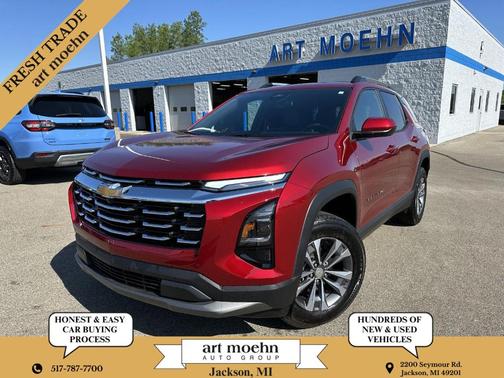 Radiant Red 2025 Chevrolet Equinox LT