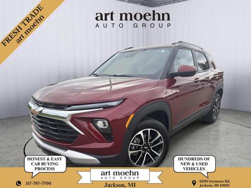 Crimson Metallic 2024 Chevrolet Trailblazer LT