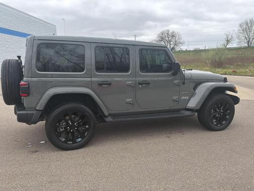 Sting Gray Clearcoat 2023 Jeep Wrangler 4xe Sahara