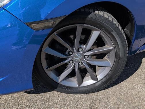 Aegean Blue Metallic 2020 Honda Civic EX