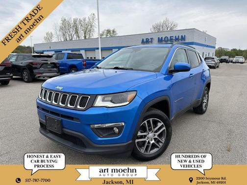 Laser Blue 2020 Jeep Compass Latitude