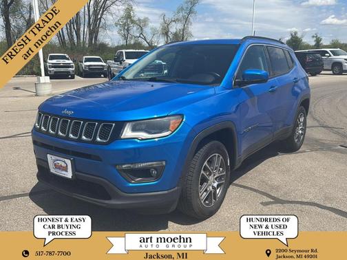 Laser Blue 2020 Jeep Compass Latitude