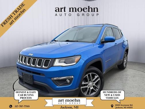 Laser Blue 2020 Jeep Compass Latitude