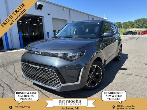 Gravity Gray 2025 Kia Soul EX